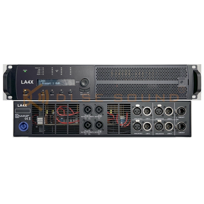 LA4X  4 x1800w DSP amplifier