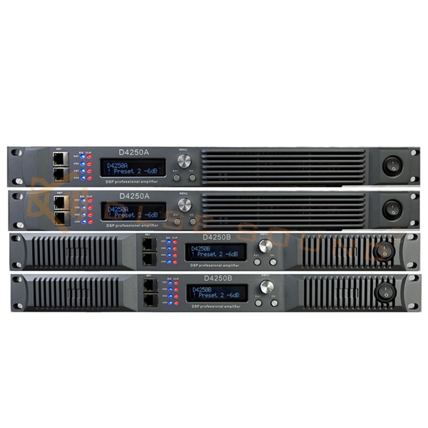 D4180 1U class D DSP power amplifier